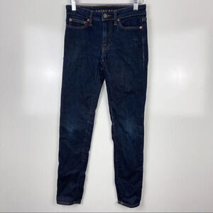 AEO American Eagle Outfitters Flex Super Skinny Dark Wash Jeans Size 26x30